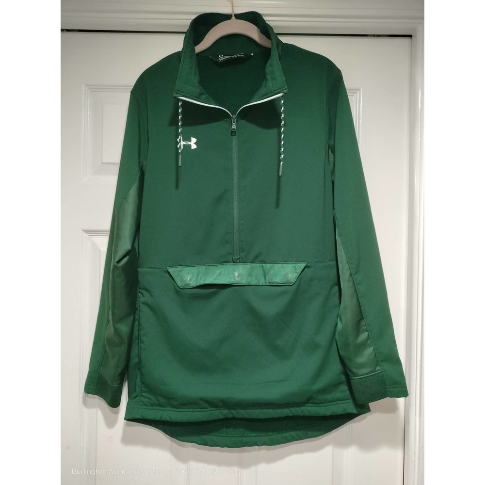 UNDER ARMOUR 1/2 ZIP COLDGEAR PULLOVER JACKET